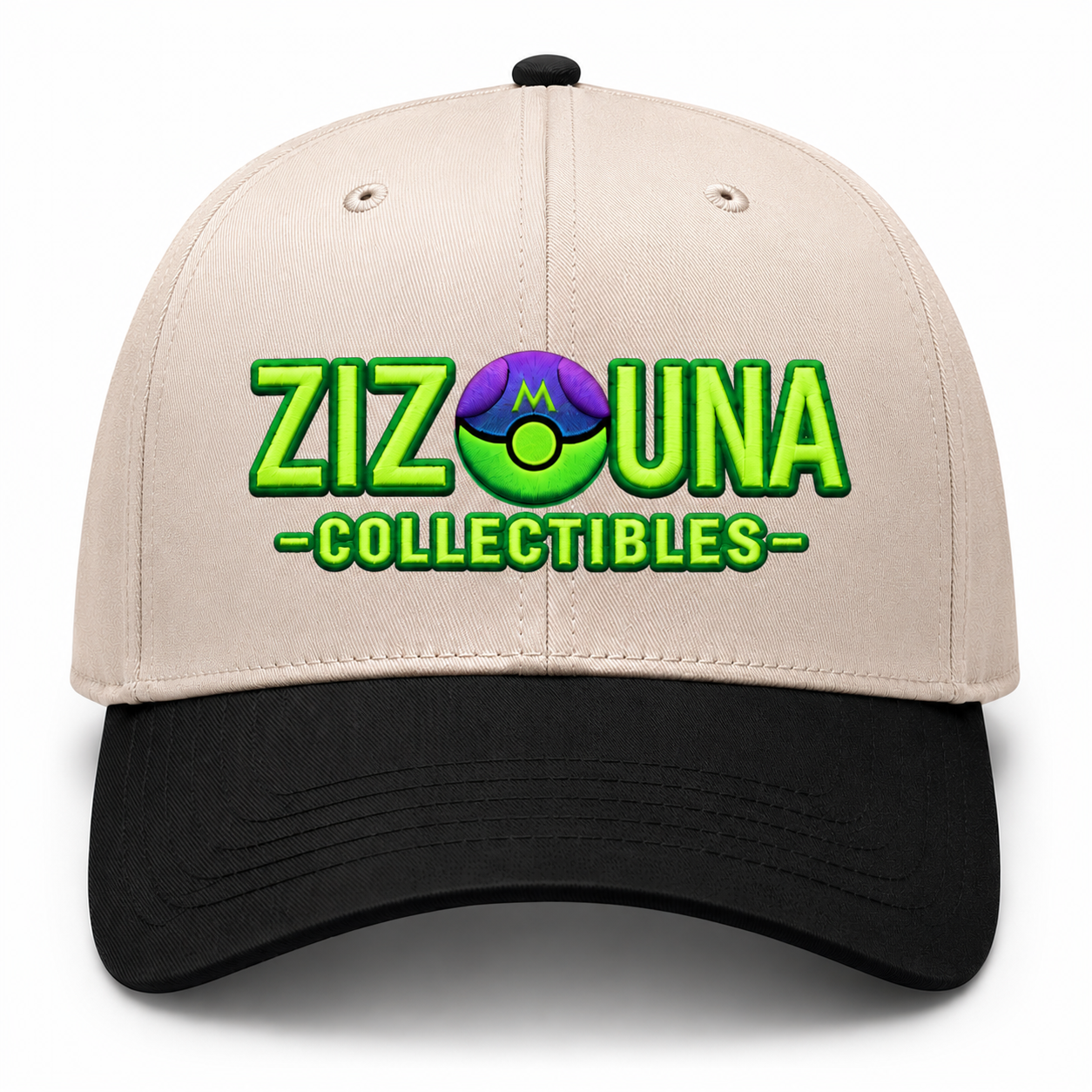 Zizouna Snapback (Cream/Black)